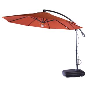 UMBRELLA 3M W/BASE&MIST 12V 90W TERACOTA UMBRELLA 3M W/BASE&MIST 12V 90W TERACOTA